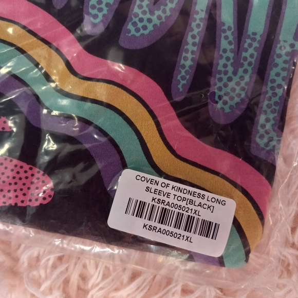 SOLD!🥰Host Pick! Killstar Coven Kindness nwt long sleeve tee! Sooooo comfy! - Picture 6 of 7